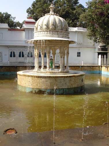 Fountains at Royal Garden.