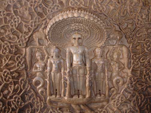 Ranakapur Jain Temple carving.