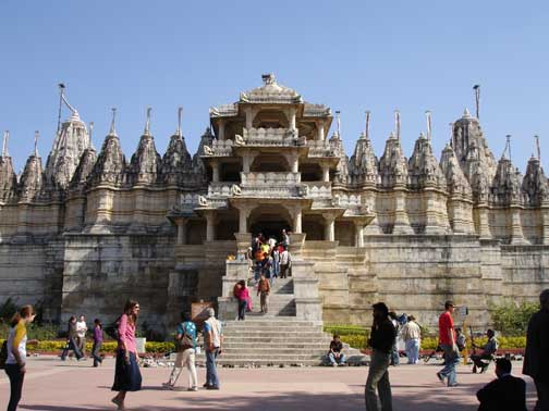 Ranakapur Jain Temple front.