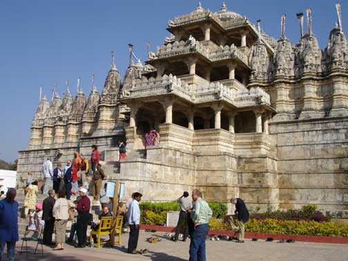 Ranakapur Jain Temple side.